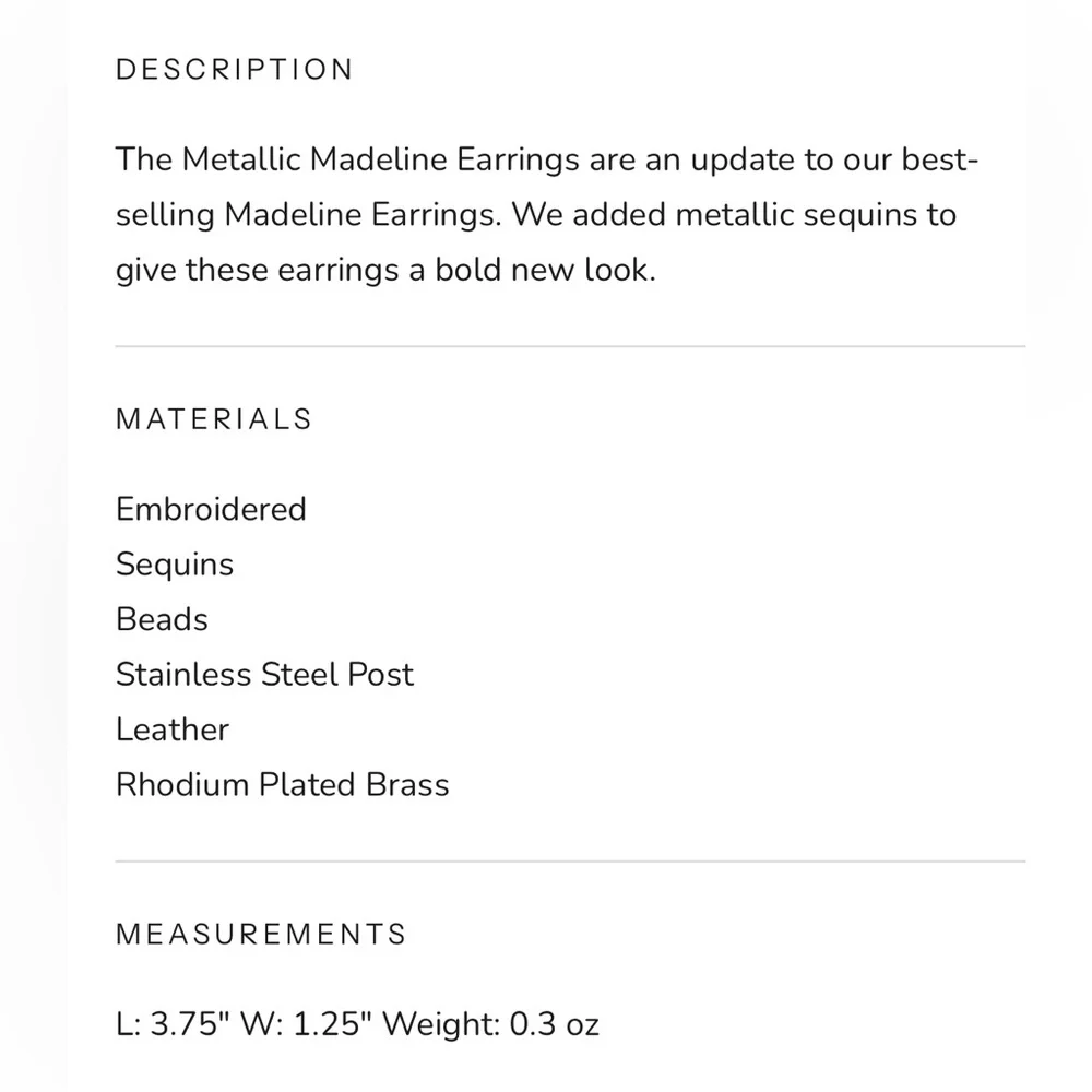 Mignonne Gavigan Madeline Statement Earrings